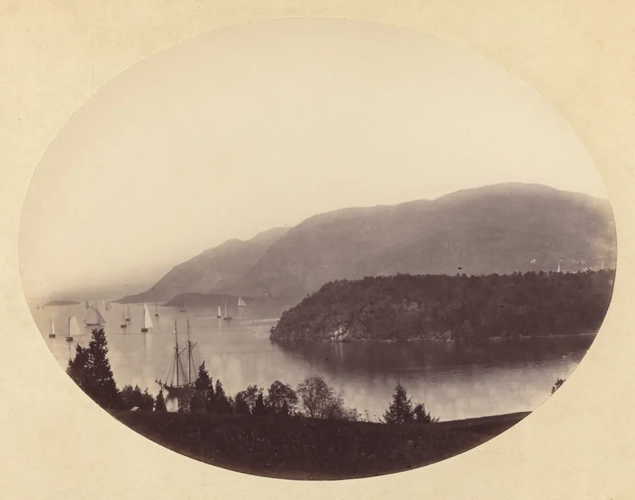 From Trophy Point, West Point, Hudson River by George K. Warren