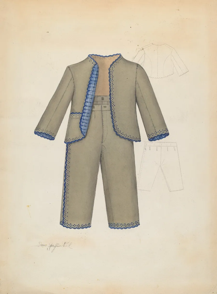 Boy's Suit by Sara Garfinkel