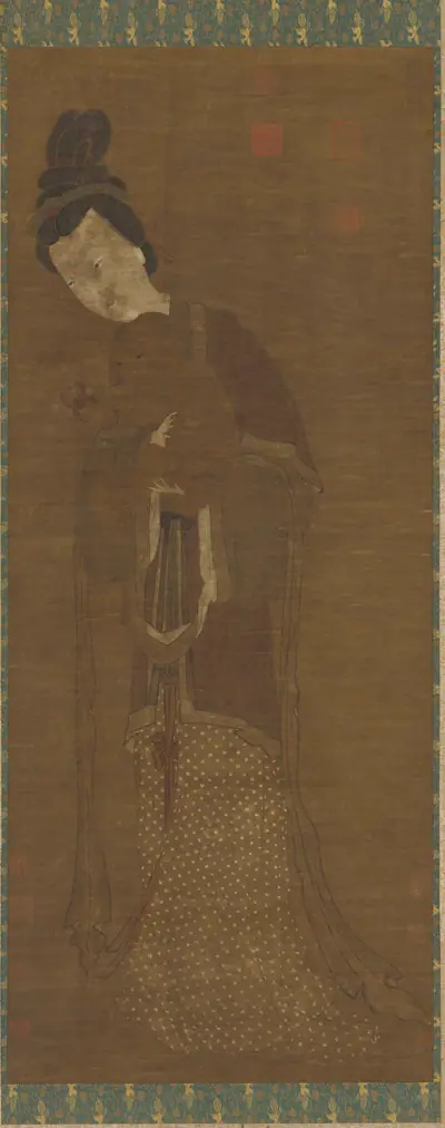 Woman holding a child