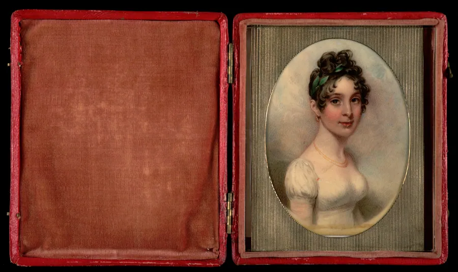 Mrs. John Middleton (Mary Burroughs) by Henry Brintnell Bounetheau, born Charleston, SC 1797-died Charleston, SC 1877
