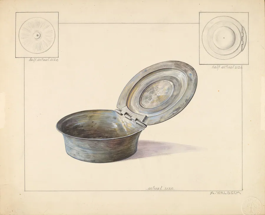 Snuff Box by Alfred Walbeck