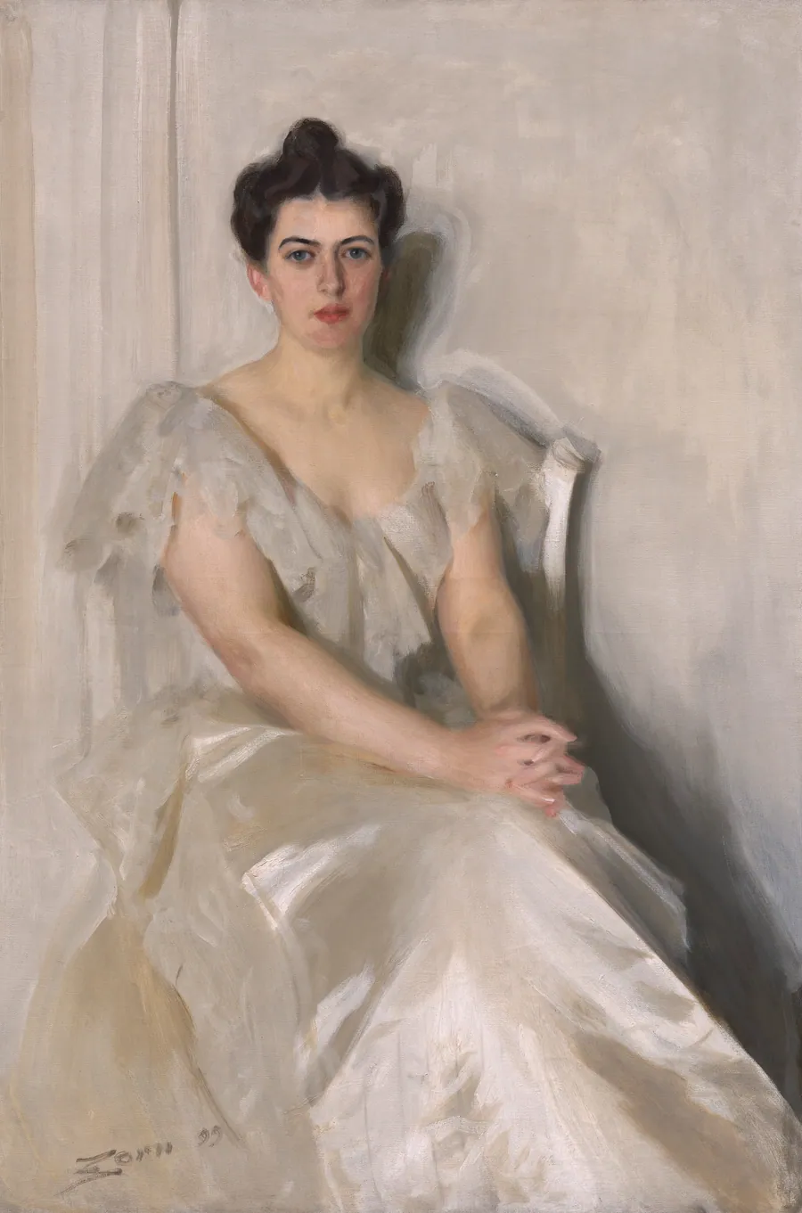 Frances Folsom Cleveland by Anders Leonard Zorn, 18 Feb 1860 - 1920