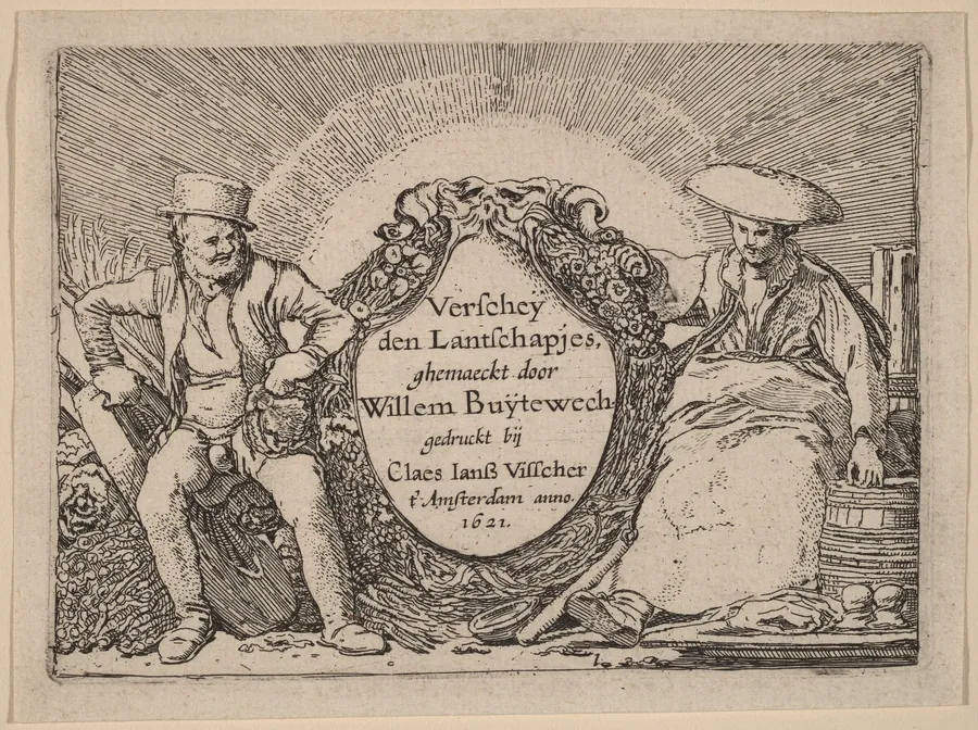 Title Plate by Willem Buytewech