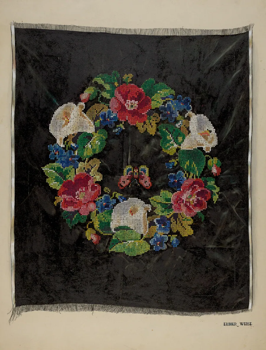 Cross Stitch by Elmer Weise