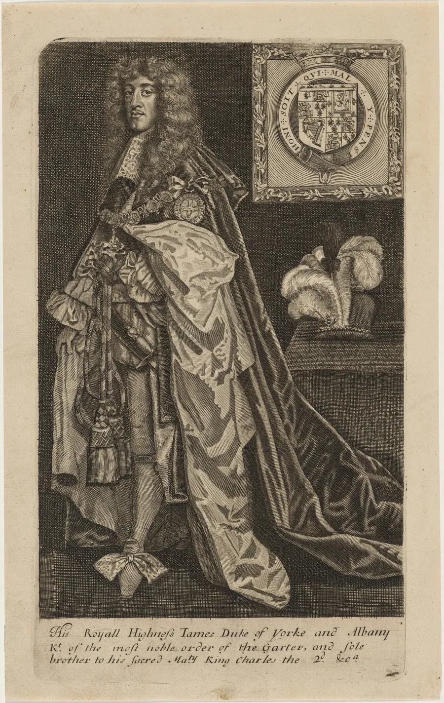 James II as Duke of York by Unknown 19th Century
