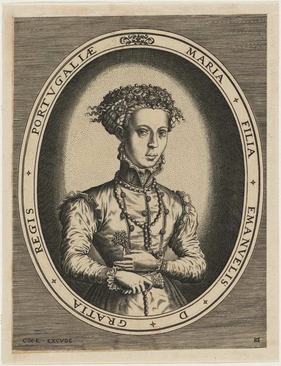 Princess Maria, Daughter of Emanuel, King of Portugal by Unknown 19th Century