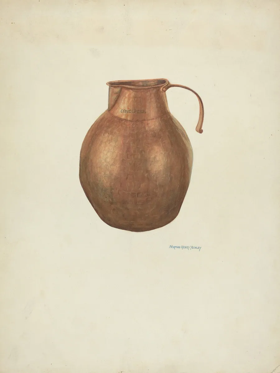 Pitcher (Ecclesiastical) by N.H. Yeckley