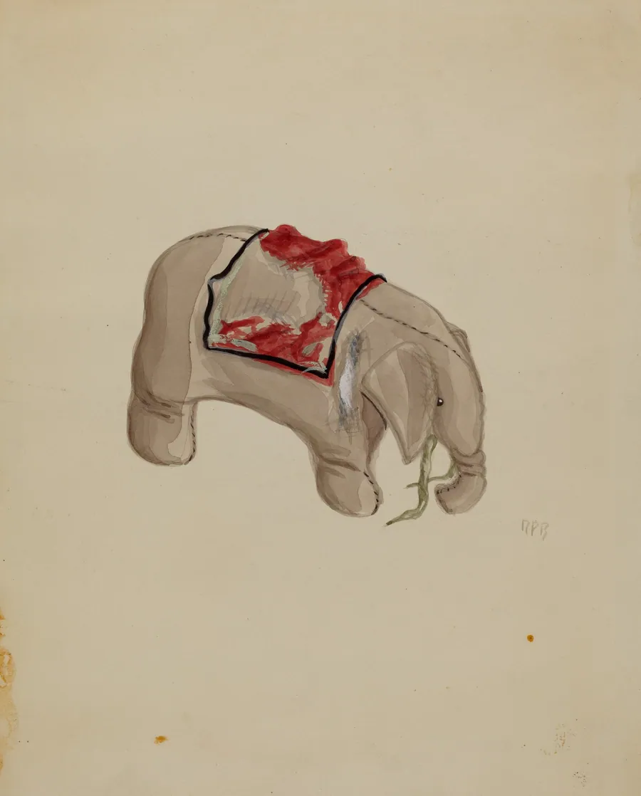 Elephant by Raoul Du Bois