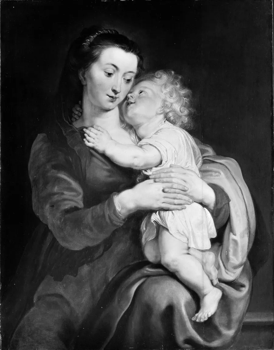 Virgin and Child by Peter Paul Rubens
