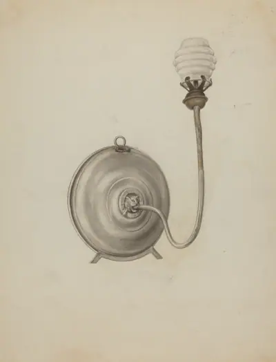 Combination Wall and Standing Lamp