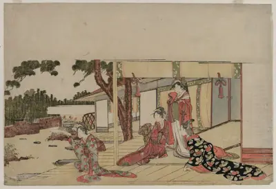 Women on a Veranda