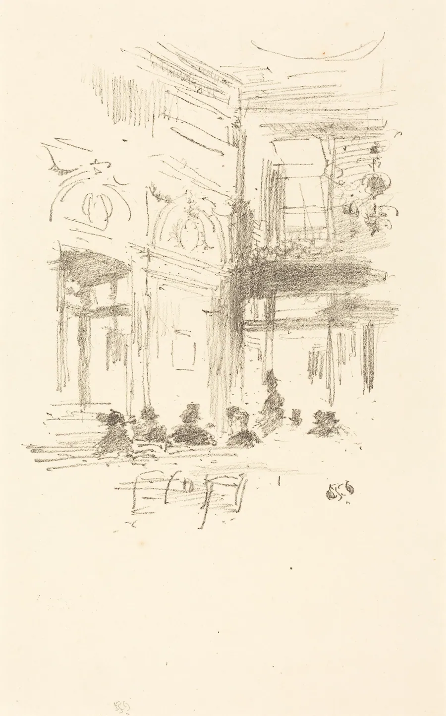 Gatti's by James McNeill Whistler