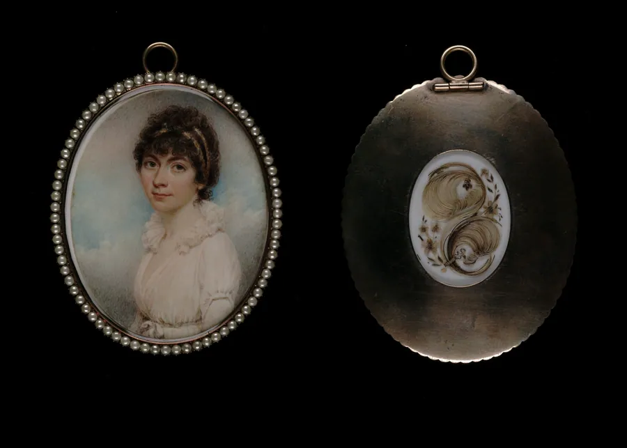 Elizabeth Du Hamel? by Henry Jacob Burch, Jr., English, born 1763-died after 1834