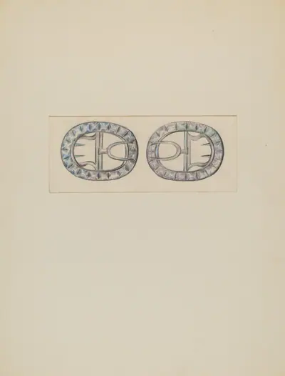Man's Shoe Buckle