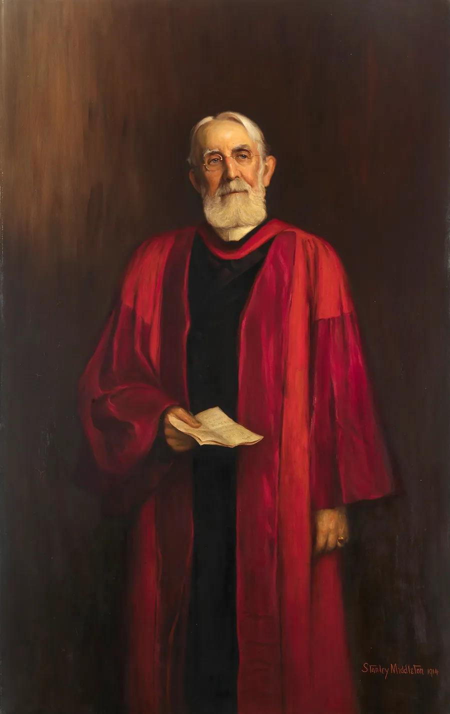 Andrew B. White by Stanley Middleton, born Brooklyn, NY 1852-died New York City 1942