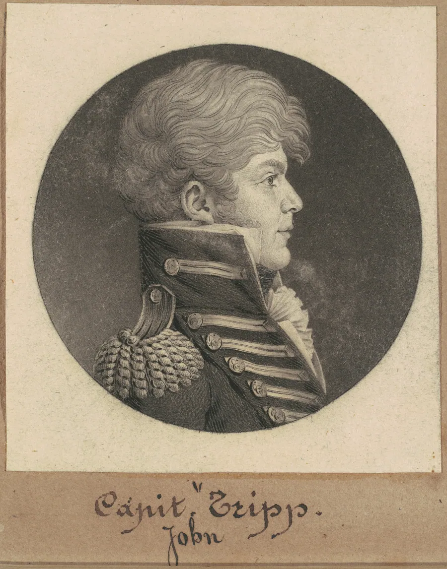 John Trippe by Charles B. J. Févret de Saint-Mémin