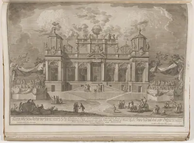The Prima Macchina for the Chinea of 1770: An Roman Building for Commerce