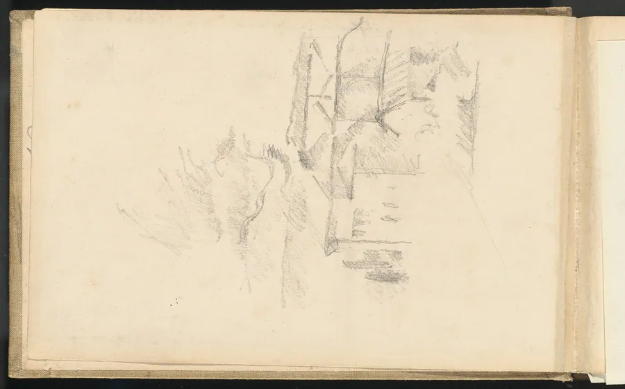 The Plaster Mill (La Moulin à plâtre) by Paul Cezanne