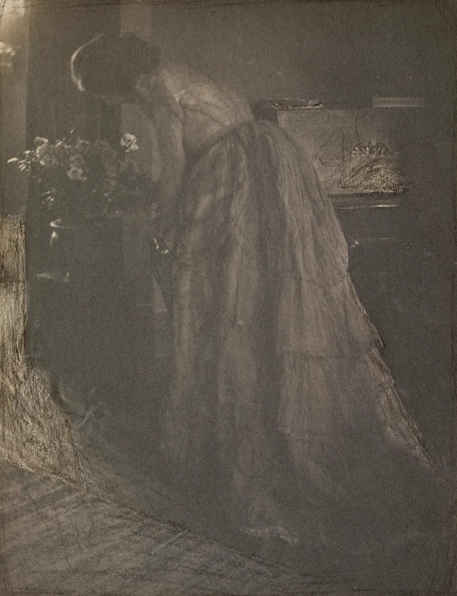 The Azalea Plant (Julia Hall McCune) by Clarence H. White