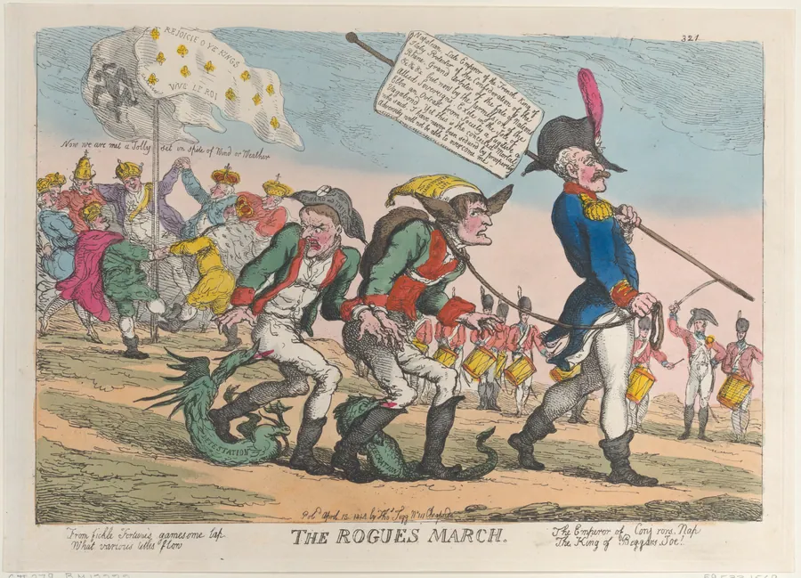 The Rogues March by Gebhard Leberecht von Blücher