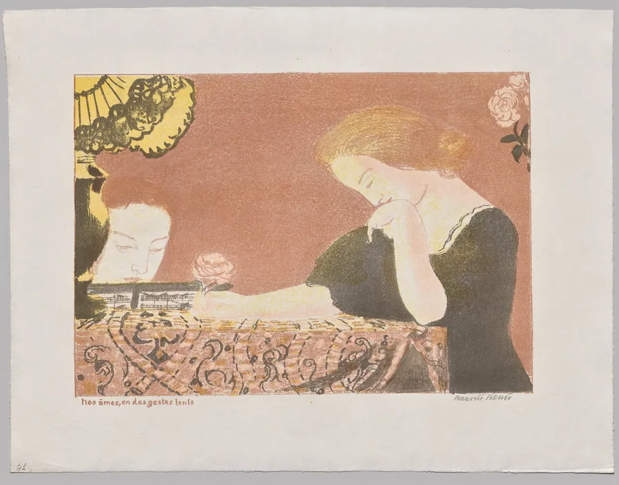 Our Souls, in Languorous Gestures by Maurice Denis