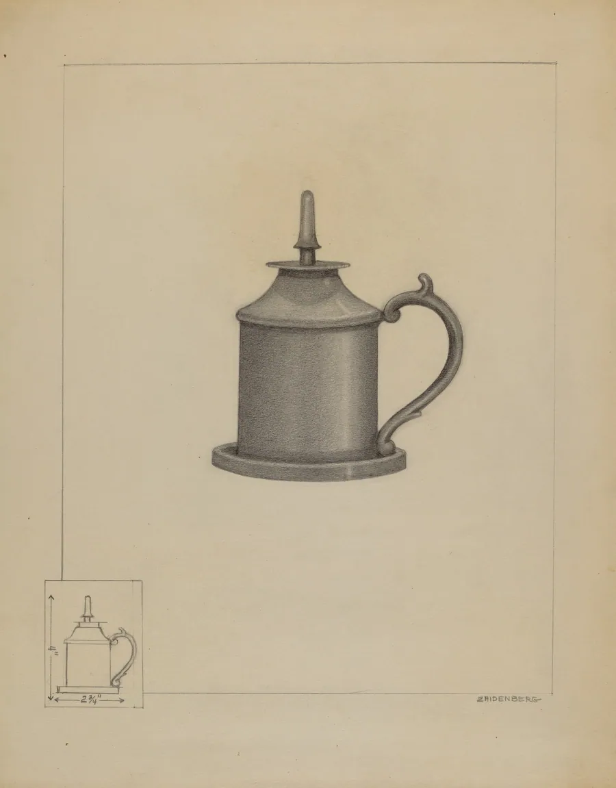 Spark Lamp by Arthur Zaidenberg
