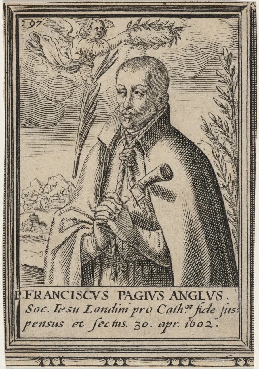 Francis Paget, Jesuit Priest by Unknown 19th Century