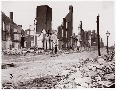 Ruins in Carey Street, Richmond