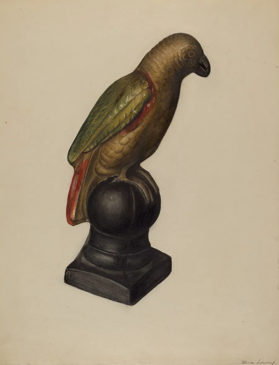 Parrot by Mina Lowry