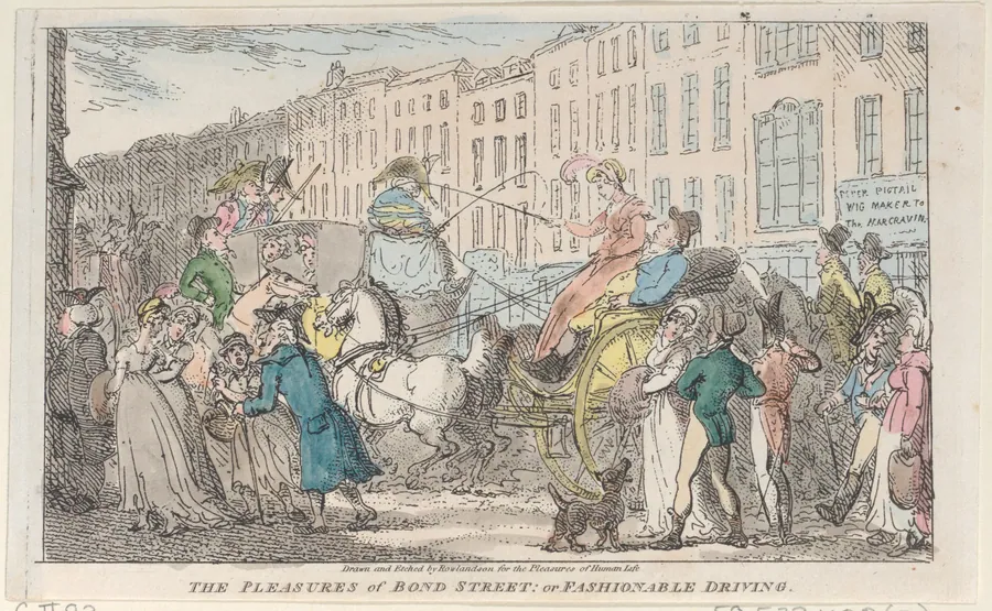 The Pleasures of Bond Street: or Fashionable Driving by Longman, Hurst, Rees and Orme
