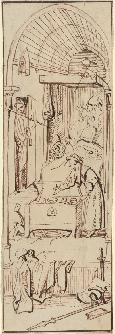 The Death of the Miser