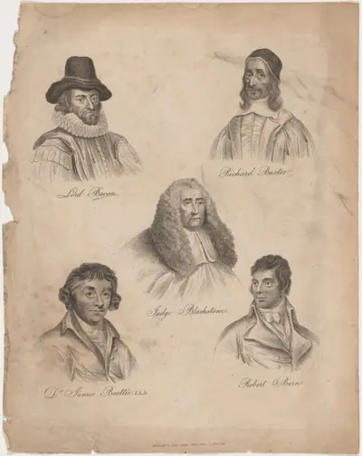 Bacon, Baxter, Blackstone, Beattie, Burns