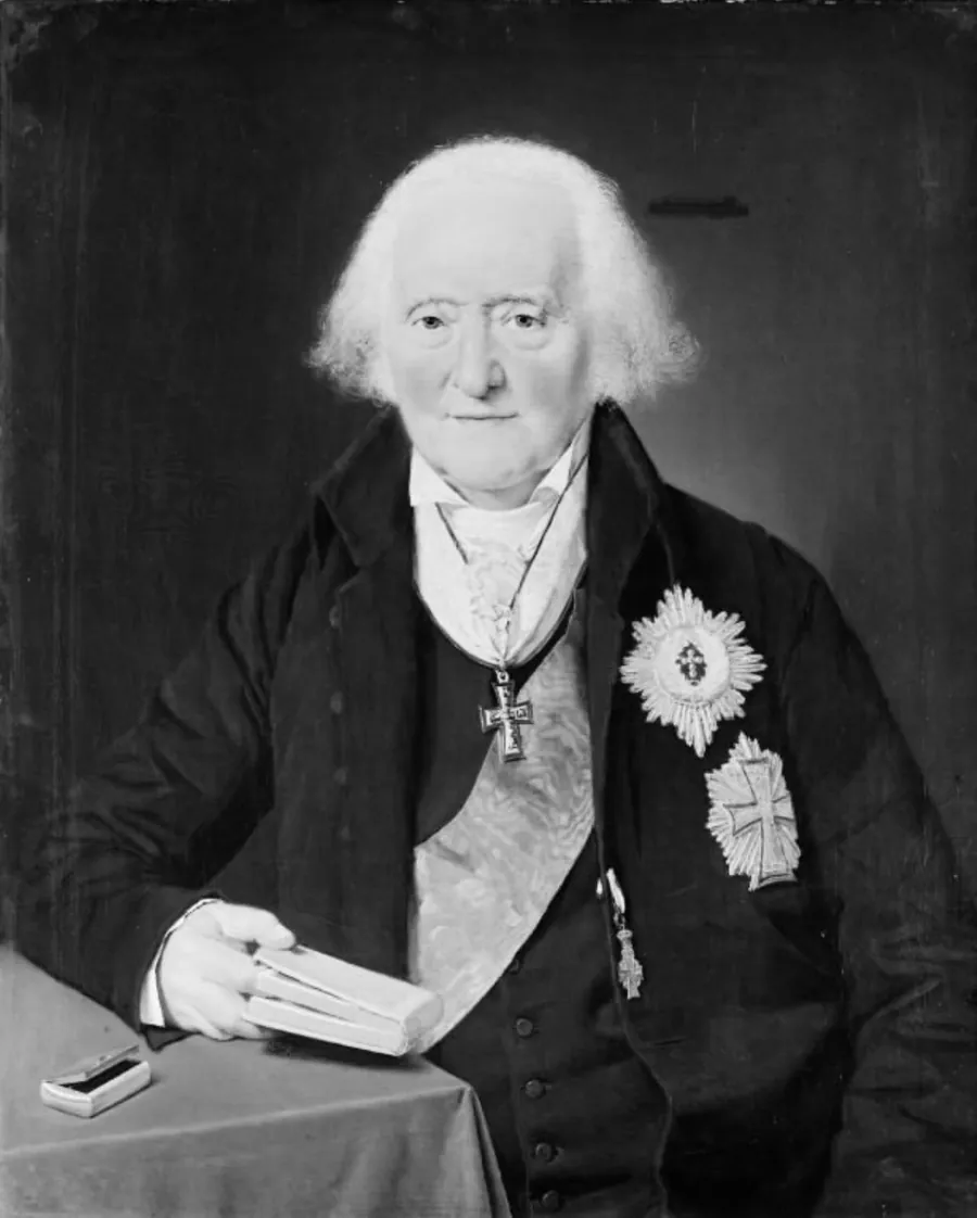 Geheimestatsminister Ove Malling, kgl. historiograf by C.A. Jensen