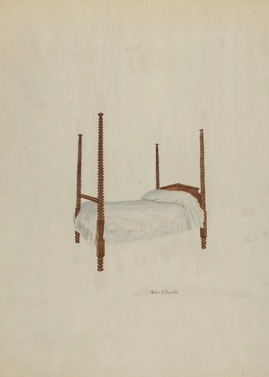 Bed, Four Poster by Arthur P. Reynolds