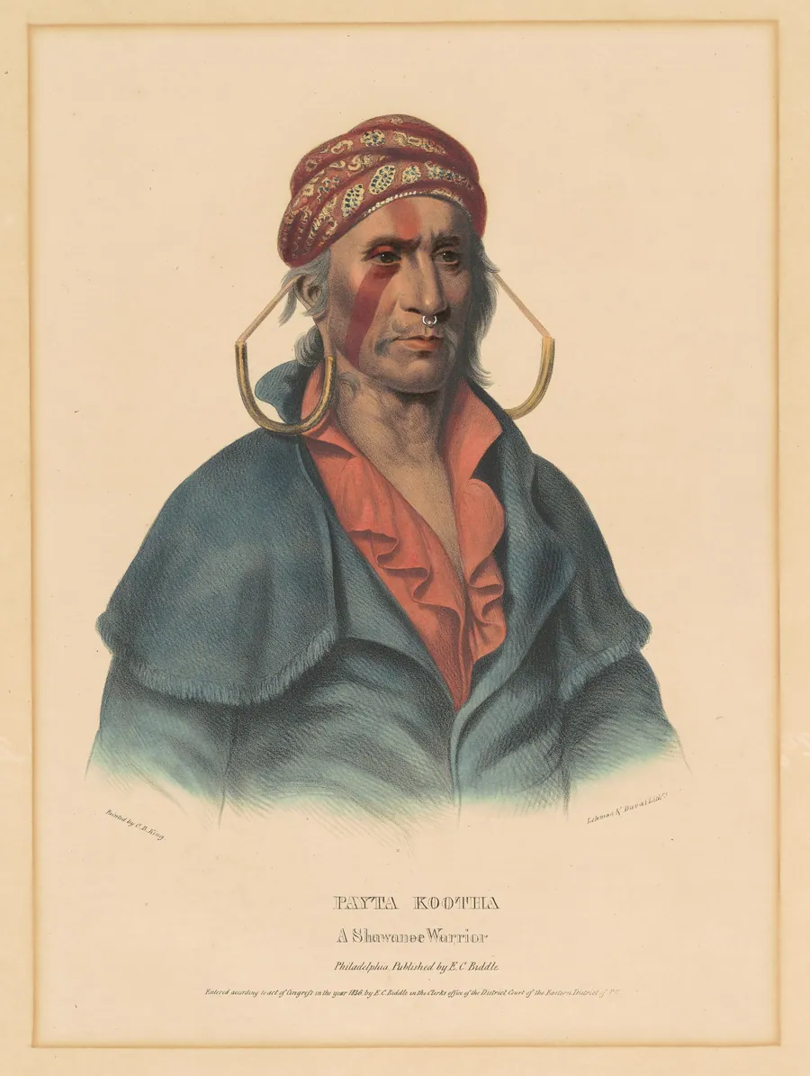 Payta Kootha, a Shawnee Warrior by Albert Newsam