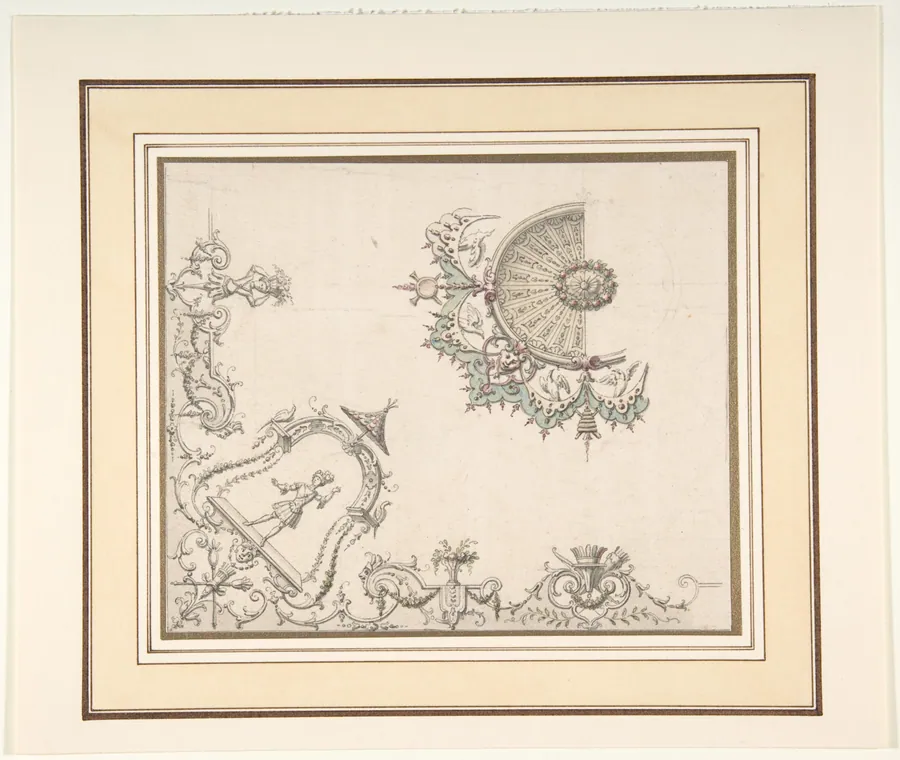Design for the Decoration of a Ceiling by Claude Audran III
