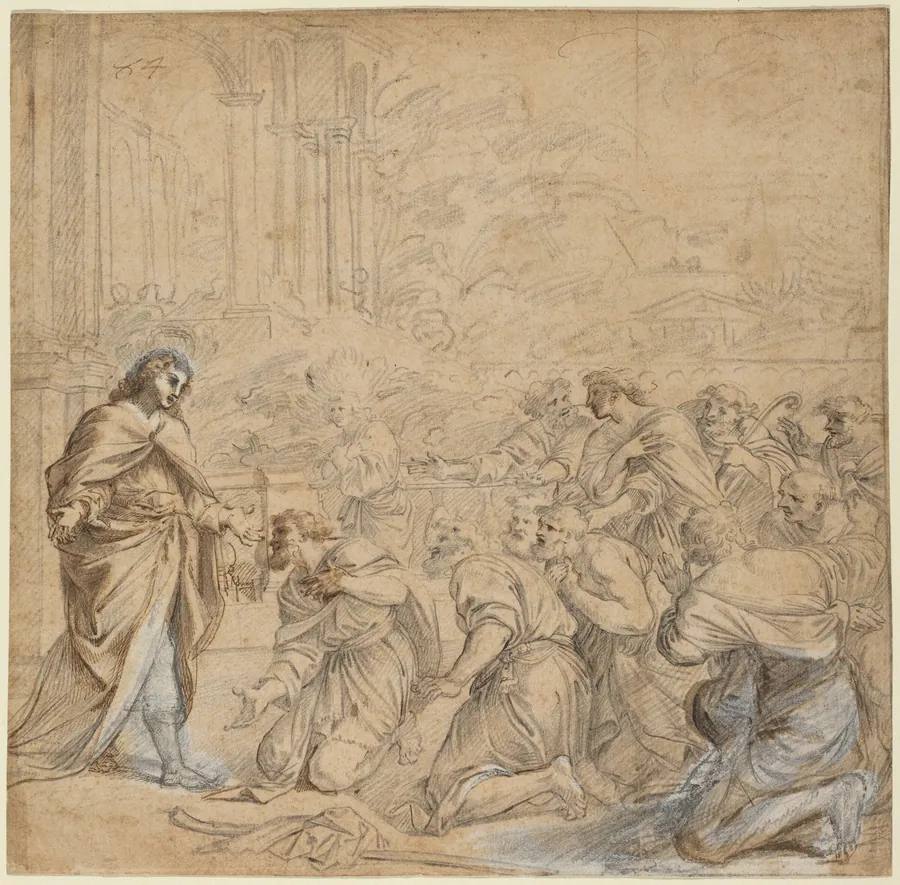 Joseph Revealing Himself to His Brothers in Egypt by Anonymous Artist