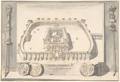 A Reconstruction of a Castle on the Viminal Hill at the Esqualine Gate