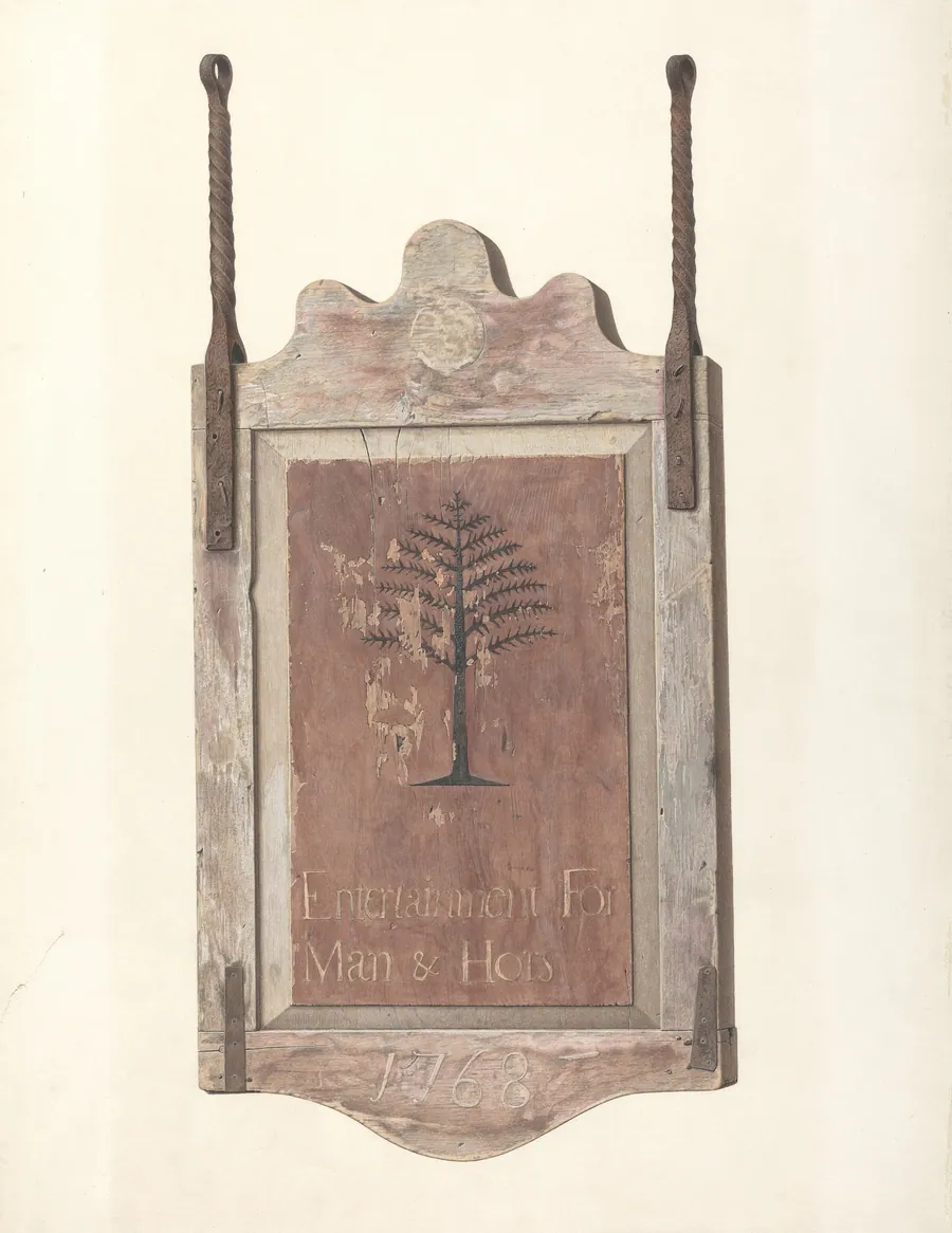 Tavern Sign by Alfred Parys