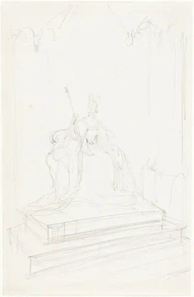 Study for "Queen Victoria"