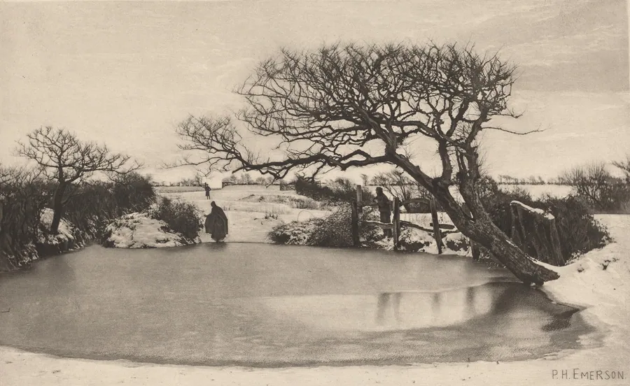 A Winter's Morning by Peter Henry Emerson