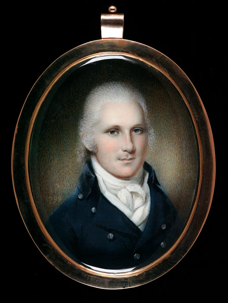 Howes Goldsborough by James Peale, born Chestertown, MD 1749-died Philadelphia, PA 1831