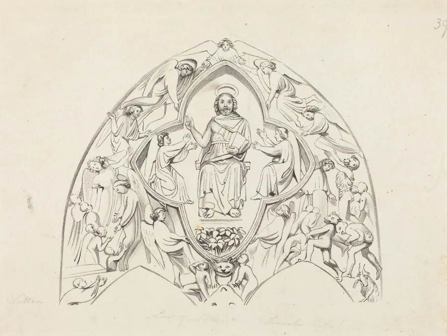 Last Judgment, Lincoln Cathedral by W. Walton