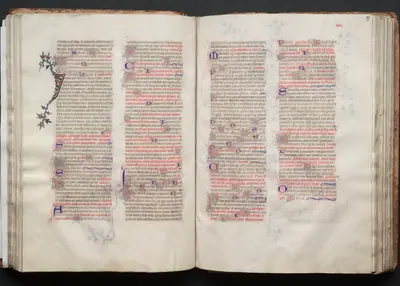 The Gotha Missal: Fol. 57r, Text