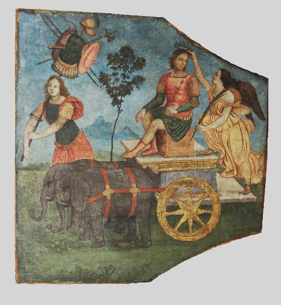 Triumph of Alexander by Pinturicchio