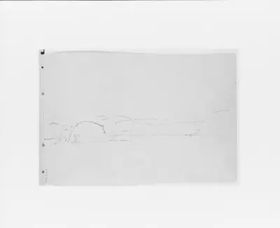 Cape Flattery Landscape (from Sketchbook X)