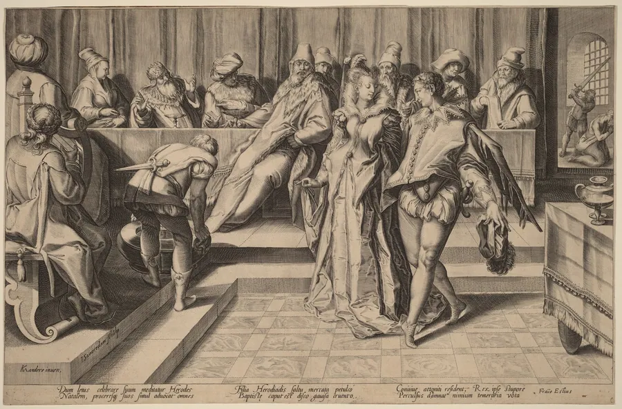 Salome Dancing Before Herod by Jan Pietersz Saenredam