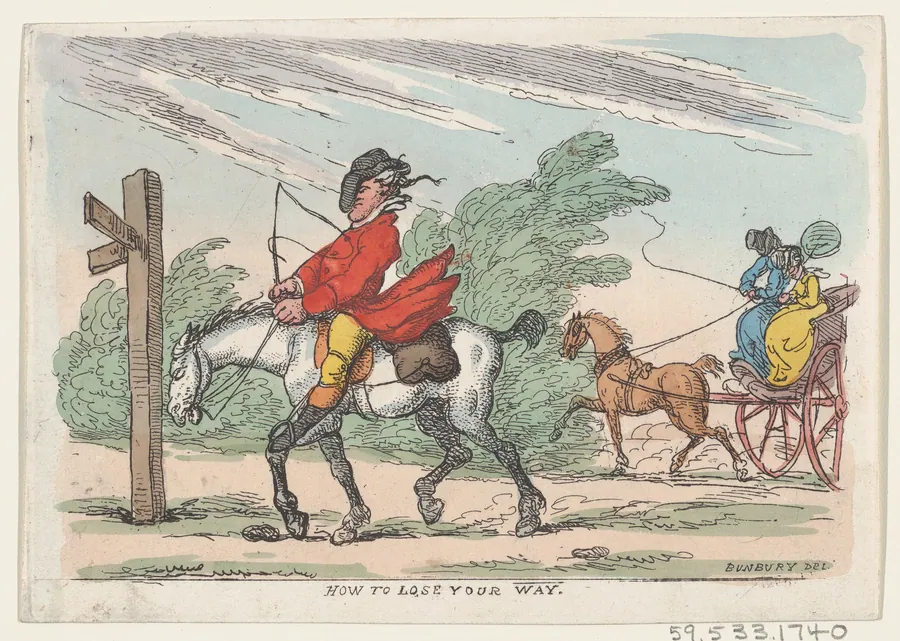 How to Lose Your Way by Henry William Bunbury