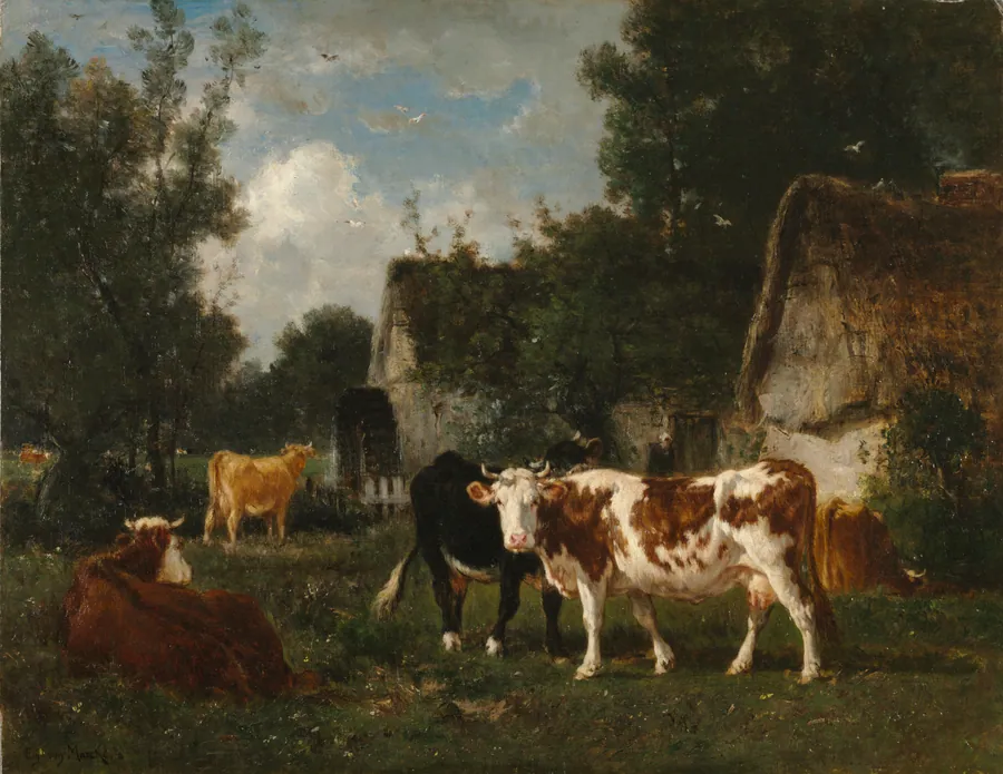 The Mill by Émile van Marcke