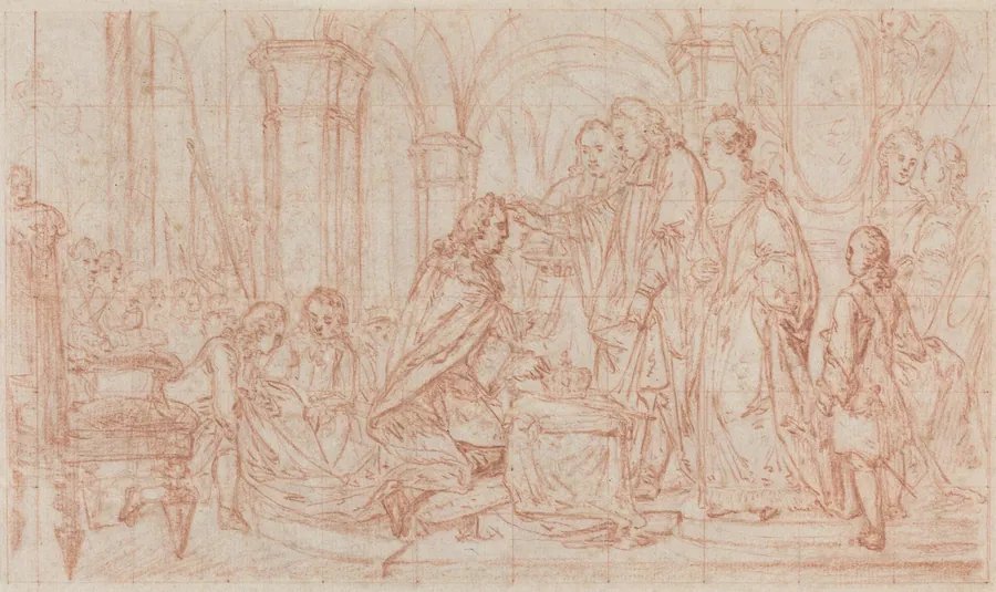Ceremony of Consecration by French 18th Century